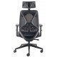 Maldini Black Frame Mesh Posture Ergonomic Chair